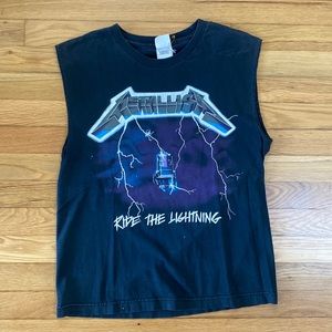 Vintage Metallic Muscle Tee